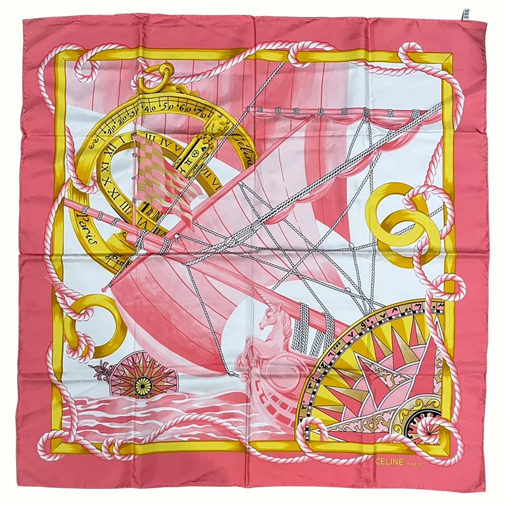Celine Paris Silk Scarf